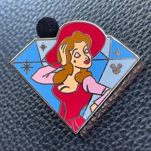 2014 Disney 5 of 5 Hidden Mickey 60th Diamond Characters Pirates Redhead Pin